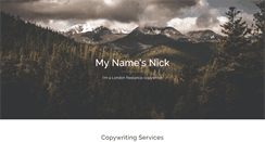 Desktop Screenshot of nicholasbeaumont.com